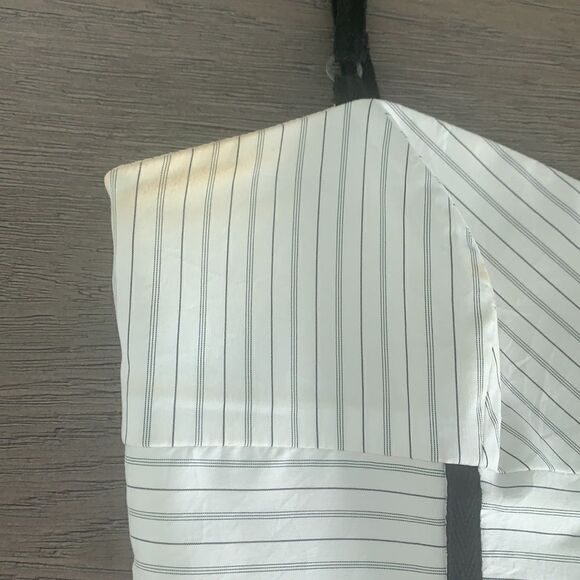 LAST CHANCE - BCBGMAXAZRIA Tuxedo Style Corset Top - Picture 3 of 6